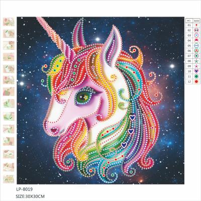 China Unicorn Easy Diamond Kids 5d Diamond Painting Diy Painting On Canvas Home Decoration for sale