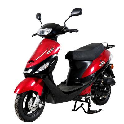 China High Grade Comfortable Economical Seat Moped 50cc Motorcycle Gas Scooter RTM50QT-A2 Fuel Efficient CANDY for sale