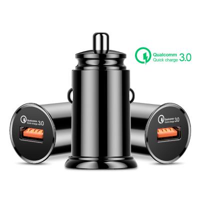 China Quick charging speed qc3.quick chargeing qualcomm usb charging 3.0 metal car fast charging qc3.0 fast charger for sale