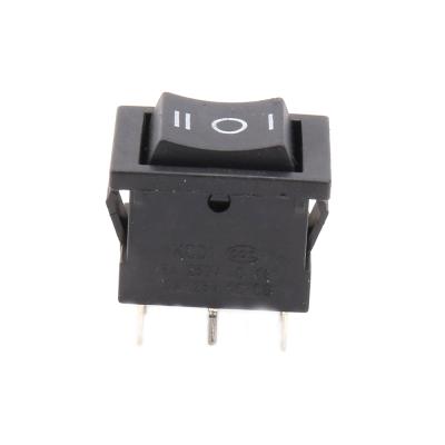 China ON-OFF-ON KCD1 6 Terminals 3 Way On On 10A 125V 6A 250V Rocker Switch On Switch for sale