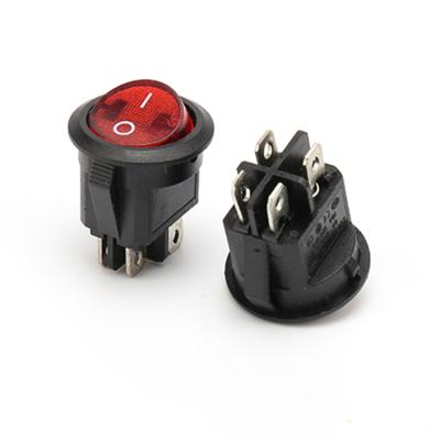 China Industrial equipment; Home Equipment Best Quality And Durable Plastic KCD4 Rocker Light Low Price Pa66/Pc Practical Safety Control For Home Equipment for sale