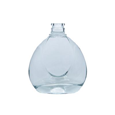 China Superb Flint Spirits Drink 700ml Brandy Glass Bottle for sale