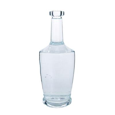 China Rectangular Shape Glass Beverage 350ml Vodka Bottle for sale