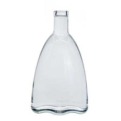 China 500ml Beverage Body Shape Brandy Glass Bottle With Crown-Cap From China for sale