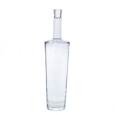 China Beverage 500ml Crystal Glass Bottle Specification for sale