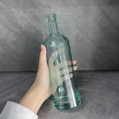 China Potable Beverage 500ml Wine Glass Bottle Manufacturer for sale