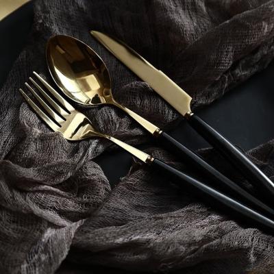 China New Design Flatware Stainless Steel Spoon Fork Knife Tableware Viable Dinnerware for sale