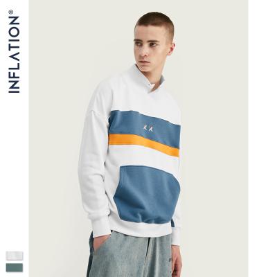 China Inf Anti Shrink Hoodies Low Price Men Stitched Pockets Long Sleeve Loose Casual Hoody Sweatshirt Streetwear for sale