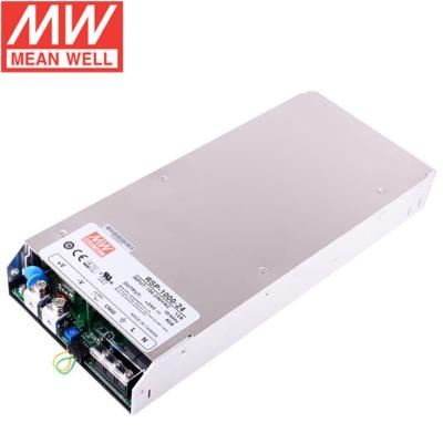 China PCB+Parts MW Medium Well RSP-1000-24 24V 40A 1000w Switching Single Output DC Power Supply With PFC Function for sale