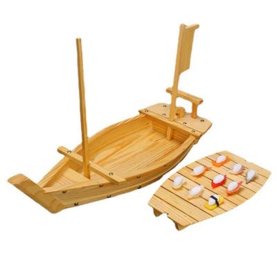 China Good quality sustainable Japanese low price natural bamboo sushi boat 80cm for sale for sale