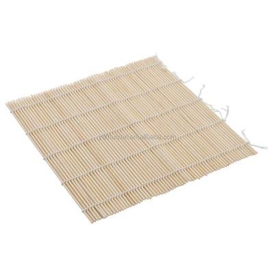 China Wholesale Natural Sushi Mat Bamboo Material Color Viable China Manufacture for sale