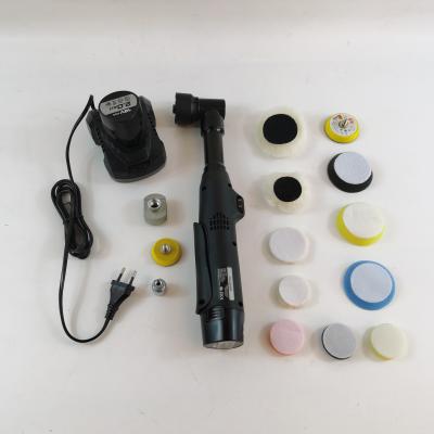 China Car Factory New Professional Cordless Polishing RO/DA Polisher Set Mini Car Polisher Set For Detailing for sale