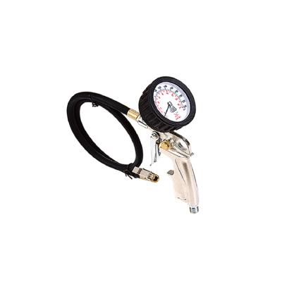 China Zhejiang Luxury Inflation Tire Inflator Removable Pressure Gauge For Car for sale