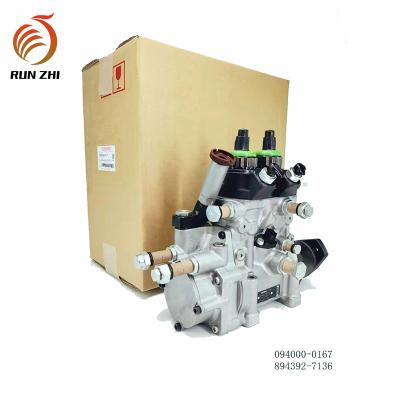 China AVANT Diesel Fuel Injection System 6HK1 HPO Fuel Injection Pump 094000-0167 094000-0166 8943927136 8943927135 for sale