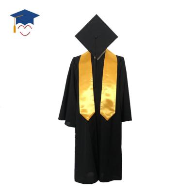 China Wholesale School Ceremony Graduation Cap Dress With Stole for sale