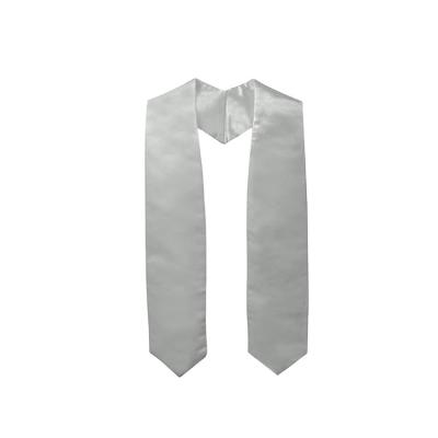 China Wholesale Simple School Graduation Stole Silver for sale