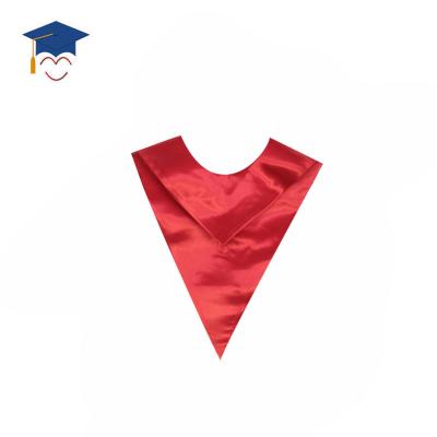 China Wholesale School Satin Kids Graduation V-Stoles for sale