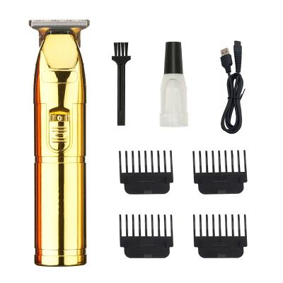 China Car Amazon Best Sell Barber Salons Hair Cutting Professional Wireless Rechargeable Hair Clippers USB r Hair Trimme T Blade For Men for sale