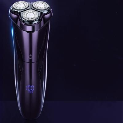 China Amazon Hot Selling Electric Razor Machine Electric Razor Machine Triple Blade Waterproof Rechargeable Triple Shaver Electric Shaver For Men for sale