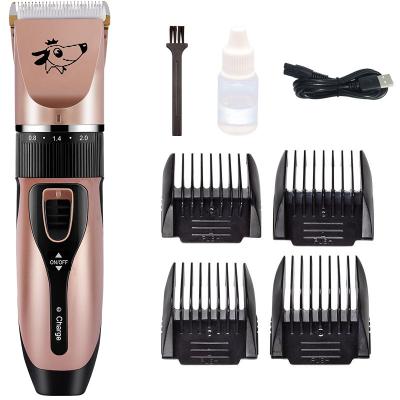 China Low Noise Trimmer Hot Sale Amazon Dog Dog Hair Clippers Pet Tool Viable Cordless Hair Cutting Machine Cordless Clippers for sale