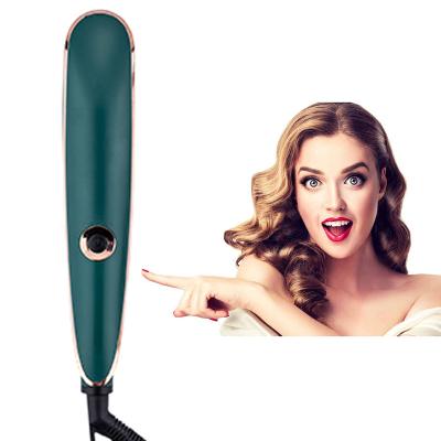 China Disposable Professional Electric Hair Comb Hot New Design Ceramic Household Curler Straightener Comb Hair Straightener Brush for sale