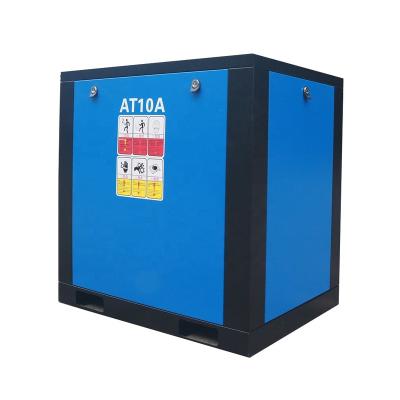 China Good Lubricated Selling 7.5kW Stationary Air Screw Compressor Manufacturer for sale