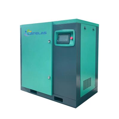 China Linyi Lubricated Electric Latelas 75KW 100HP Stationary Screw Air Compressor for sale