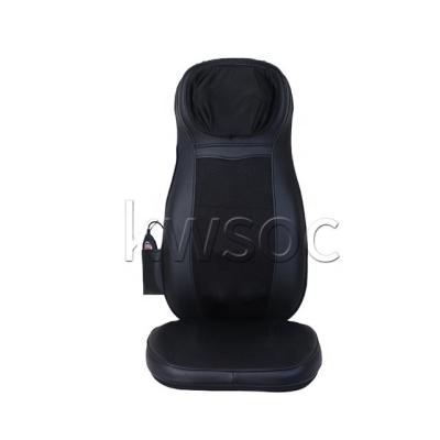 China OEM Comfortable Car Shiatsu and Kneading Neck and Back Massager with Heat Rolling Vibration Massage Chair Pad for sale