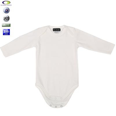 China Long Sleeve Baby Ruffle Romper Pima Cotton Baby Clothes Winter China Factory for sale