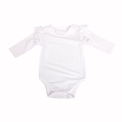 China Wholesale Cheap Plain Newborn Baby Short Sleeve White Bamboo Fiber Baby Clothes White Bamboo Clothes for sale