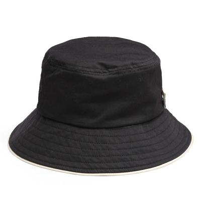 China Custom 100% Cotton Striped Mens Bucket Hat for sale