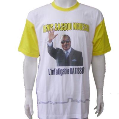 China VOTE Congo President Breathable T-Shirt for sale