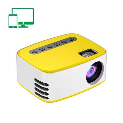 China 2021 Lejiada New T20 Wifi Projector Phone Short Home Mini Portable 1080P USB HD LED Outdoor Projector Lejiada Throw Media VCR Cinema Projector for sale