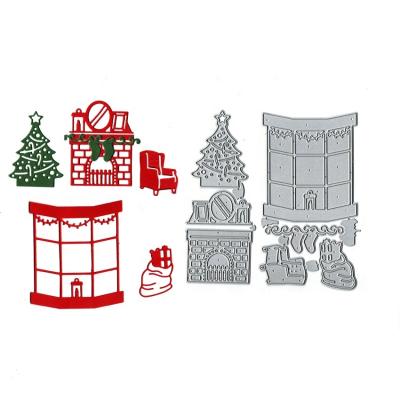 China Europe Christmas Cutting Dies Custom Scrapbooking Metal Dies For Paper Die Cut Craft for sale