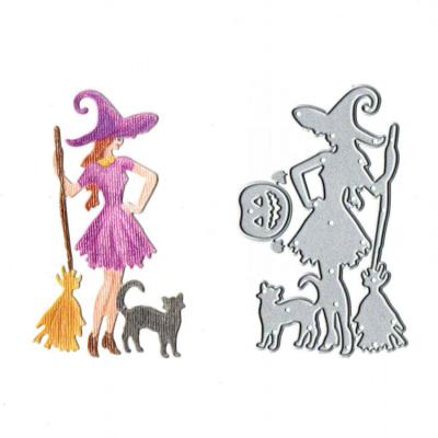 China Europe Decoupage To Enchant Embossing Halloween Metal Stencil DIY Greeting Card Crafts Gifts Scrapbooking Cutting Dies for sale