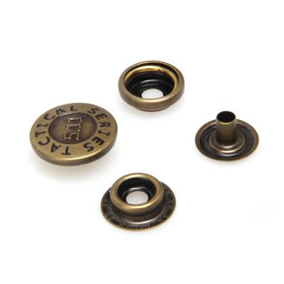 China OEKO Dry Cleaning Brass Snap Clip Button, Custom Snap Buttons, Spring Snap Button for sale