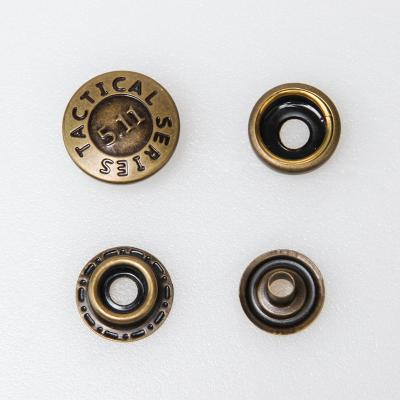 China Custom Brass Dry Cleaning Factory Supply Snap Fastener Metal Snap Button for sale