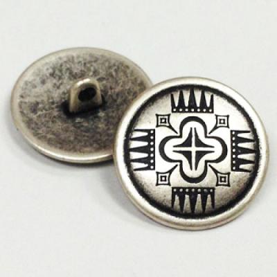 China Custom Cheap Zinc Alloy Sewing Button Dry Cleaning Large With Logo for sale