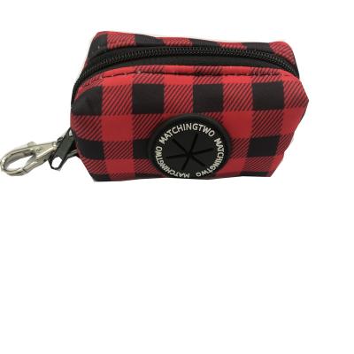 China Sustainable Amazon Hotselling Zipper Dog Poop Bag Holder for sale