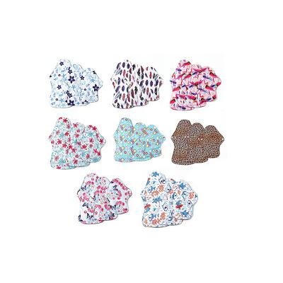 China Breathable Bamboo Cloth Reusable Lightweight Incontinence Menstrual Pads Menstrual Stylish Pattern for sale