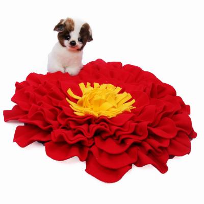 China 2020 Sustainable New Arrival Fleece Dog Pet Nose Feeding Mat for sale