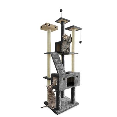 China Cat Tree Entertainment Playground Furniture viable for cats and kittens - multiple styles and colors for sale