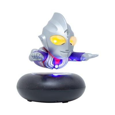 China Magnetic Levitation Tech Levitation Floating OEM ODM Specialized Ultraman Moving LED Lights Collectible Action Anime Figure for sale