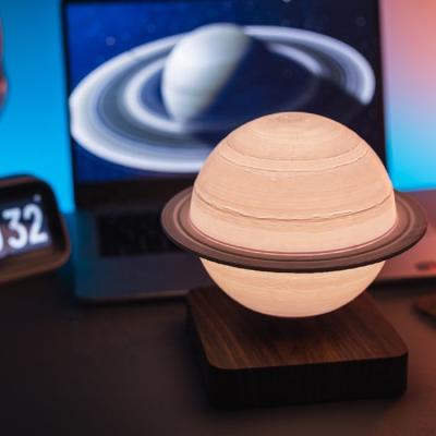 Cina Floating Floor Lamp Magnetic Levitating Statistical Institute Saturn Light Style Nordic Minimalist Creative Living Room Bedroom Floor Lamp in vendita