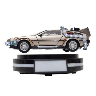 중국 Promotional Magnetic Levitation Technology Floating Back To The Future 1/43 Pull Back Mini Cars Metal Diecast Model Cars For Adult Magnetic Levitation Module 판매용