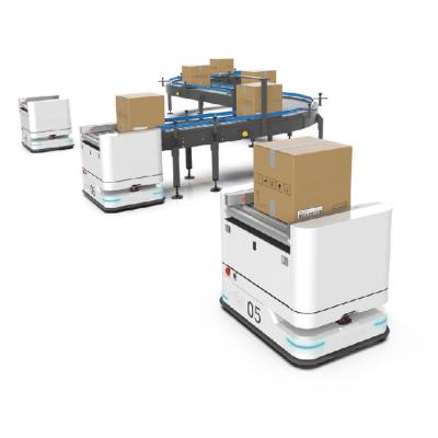 China Easy-transport Automated Guided Vehicles of Laser SLAM Mobile Robot Autonomous AGV CAR for sale