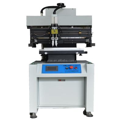 China Smt 250*450mm Stencil Solder Paste Screen Printer Semi-automatic SMD LED PCB Stencil Printing Machine for sale