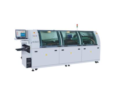 China Automatic Double Wave SMT Factory PCB Soldering Machine Lead Free Board Making Machine at Factory Price for sale