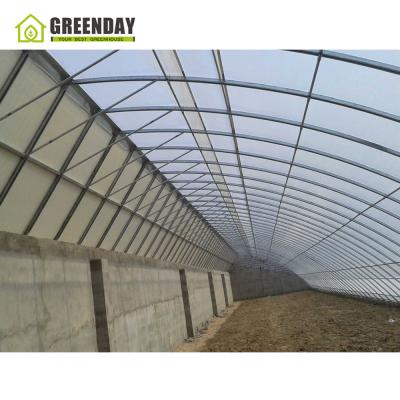 China Stable Structure GREENDAY Chinese Style Reduce Energy Winter Greenhouse Passive Solar Greenhouse For Canada for sale