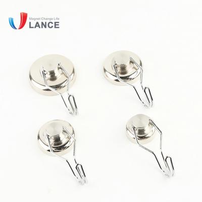 China High Quality Industrial Magnet Lance Pot Magnet Swivel Neodymium Magnetic Hook for sale